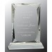 Woltman - 7 1/4" Crystal Rectangle on Clear Base - B071F93QGJ
